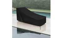 Reclining Lounge Cover Heavy Duty Patio Chair Cover with Drawstring Four Season for Homeowners, Poolside, Garden