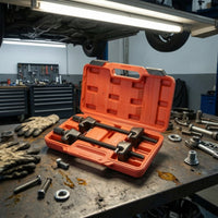Coil Spring Compressor Versatile Spring Compressor with Carrying Sturdy Container-Steel Tool Kit for Chassis System Work