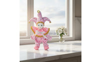 Symbolic Gift Cupid Love Angel Doll Brocade Textile Clothing Collectible Cupid Doll Handmade House Decoration Handmade for Couples, Girls, Valentine's Day