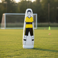 Soccer Training Mannequin Quick Setup Soccer Figure Opponent Indoor and Outdoor Use Inflatable Practice Mannequin