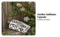 Distressed White Wall-Hanging Shovel Weathered Decorative Shovel Rust-Style Detailing Vintage Tin Sign Wooden Handle