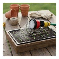 Garden Hose Sprayer Single-Button Switch Plant Watering Nozzle Rust-Resistant