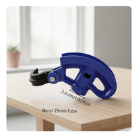 Thickened Manual Pipe Bender Multi Purpose Manual Tube Bender 180 Degree Bending Workshop Equipment Precise Bends for Construction, Factory