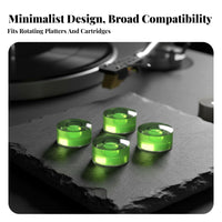 Turntable Bubble Accurate Alignment Precision Record Player Leveling Tool Improves Accuracy Platter Spirit Level for Vinyl Collectors, DJs