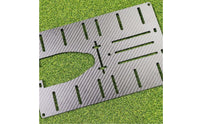 Putt Precision Lane Mat Stroke Path Practice Putting Training Sports Gear for Golfers, Beginners