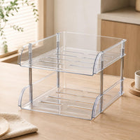 desktop storage rack