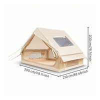 Inflatable Camping Tent Waterproof Inflatable Cabin Tent Protection for Upscale Camping