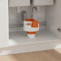 Drain Adapter with Sealing Cap Anti Odor Multi Branch Drain Adapter Sealed for Laundry Room