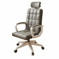 Adjustable Height Highspinal Rolling Chair with Armrests Reclining spinerest rotating Seat Ergonomic Design Office Furniture durableDuty Build for Students, Remote Workers, Young Adults, Dorm Room, Bedroom, Workstation