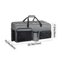 Tennis Racket Bag with Shoe Compartment Organized Water Bottle Bag Large-Capacity for Travel
