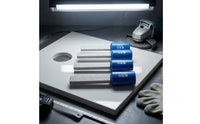 4 Pieces Dry Drilling Hole Saw with M10 Interface Vacuum Brazed Diamond Hole Saw Fast Cutting Diamond Drill Bit High Hardness for Tilers, Diyers, Tile Installation, Bathroom Renovation