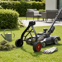 Lawn Mower Auxiliary Wheel Treaded Auxiliary Wheels Rolling for Homeowners