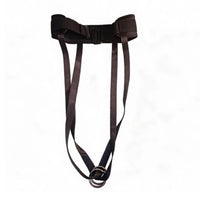 Sacral Support Belt Adjustable Sacral Belt with Metal Rings Stabilization Strap for Body Alignment Discipline