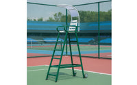 Tennis Umpire Chair with Canopy Weatherproof Tennis Umpire Chair Long-Lasting Heavy-Duty for Competition Courts