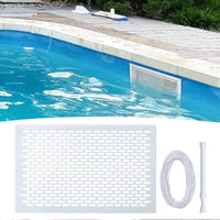 Prevents Clogging Pool Skimmer Foliage Net Long-Lasting Adjustable Skimmer Guard Kit Rust-Proof Fine Mesh Foliage Net Sturdy