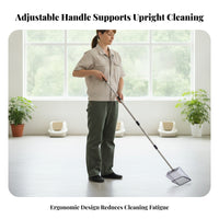 Telescopic Long Handle Litter Scoop Slotted Sides Metal Cat Litter Scoop Easy to Pet Cleaning Care Rust Resistant