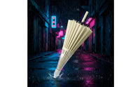 Windproof Automatic Straight Umbrella Large 24 Rib Umbrella Waterproof Long-Lasting for Students, Travel