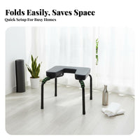 Non-Slip Mindful Stretching Headstand Bench Safe to Use Headstand Bench Multi-Function Mindful Stretching Inversion Stool Sturdy Construction for Beginners, Home, Gym