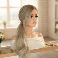 Mannequin Head with Shoulders Professional Mannequin Bust with Shoulders Sturdy Hairpiece Display Head for Jewelers