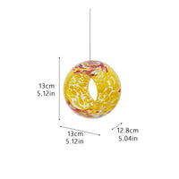 Glass Nectar Feeder Decorative Nectar Feeder Compact for Bird Lovers, Gardeners