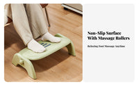 Under Desk Footrest Non-Slip Surface Under Desk Foot Stool Sturdy Construction Ergonomic Footrest for Office Workers, Enthusiasts, Living Room