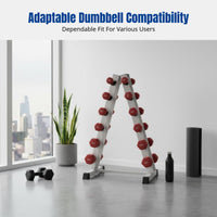 Dumbbell Rack, Home Gym Storage Stand, Multi-Tier Dumbbell Holder, Space-Saving Equipment for Men and Women