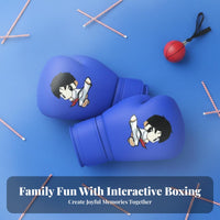 2 Pieces kids' Boxing Gloves Thick Padding Kids Boxing Gloves Adjustable Hook and Loop Strap Fighting Arts Equipment for Children, Young Children