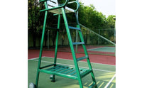 Tennis Umpire Chair with Canopy Weatherproof Tennis Umpire Chair Long-Lasting Heavy-Duty for Competition Courts