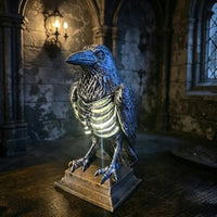 Raven Skeleton Lamp Halloween Resin Decorative Table Lamp for Cross-border Independent Station