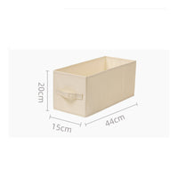 Cloth Storage Box Soft-Sided Foldable Storage Box Closet Shelf Organizer Bin Multipurpose Sturdy for Shelves
