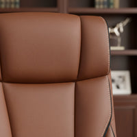 Massage Function Reclining Office Chair with Footrest for Gamers