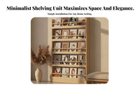 mounting surface surfaceMounted shelf space-saving Design front-display shelf Space-Saving Display Shelf for children, Book Lovers, Behind the Door, Bedroom, Nursery
