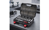 Chrome Vanadium Steel Strut Tool Kit Compatible Shock Absorber Socket Set Portable Strut Nut Socket Organized for DIYers, Workshop
