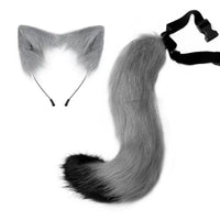 Faux Hair Tail with Adjustable Strap Soft Faux Hair Tail Lightweight Cosplay Accessory for Cosplayers