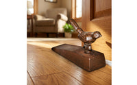 Rustic Doorstop with Bird Decorative Door Stop with Bird Vintage Hardware Farmhouse for Entryway