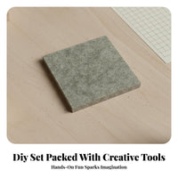 Ceramic Block Base Educational Model Building Base Plate Assembly Brick Baseplate for Workshop, Classroom