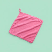 Microfiber Cleaning Towel with Hanging Hook, Reusable Absorbent Cloths for Kitchen Scratch, 30 x 30 cm