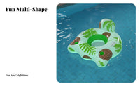 Lightweight & Portable Inflatable Water Sofa Easy to Inflate Drift Ing Pool Chair Comfortable Support for Adults, Teens, Beach, Ocean, Lake