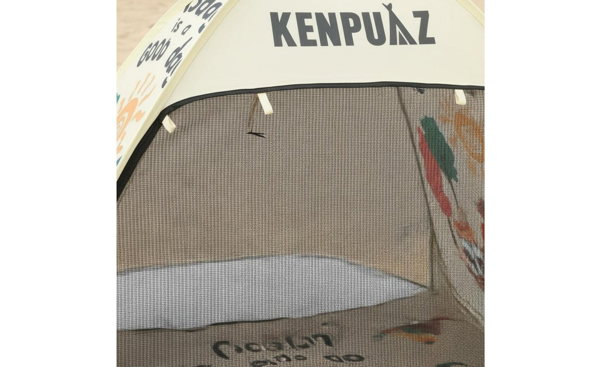 Bug Proof Cartoon Beach Tent Ventilated Children's Sun Shade Tent Lightweight Play Equipment for Toddlers, Family, Picnic, Camping, Backyard, Playroom