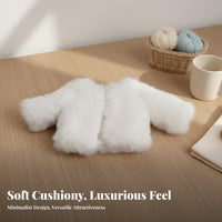 20cm Doll Cardigan Winter Design Doll Outerwear wear Front Design 8 Inch Soft Toy Outfit for BJD Owners