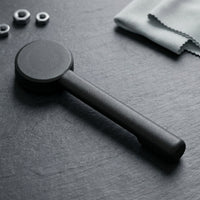 Textured Extended Switch Lever Matte Long-Handle Switch Ergonomic Grinder Handle Sturdy for Coffee Enthusiasts