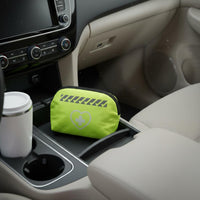Mini Health Pouch Compact Portable First Aid Pouch Multiple Pockets Pocket First Aid Bag for Hiking, Climbing, Outdoor