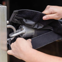 Snug Fit Carriage Bar Cover Black Waterproof Bar Sleeve
