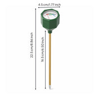 Manual Soil Moisture Meter with Sensor Battery-Battery-Less Soil Moisture Tester Accurate Gauge Exact for Potted Plants, Gardens