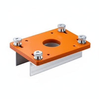 Slotting Jig Adjustable Edge-Trimming Jig Precision Carpentry Tool for Cabinet Makers, Woodworkers