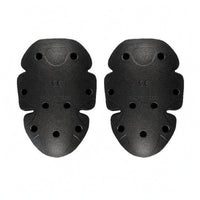 Ventilated Motorcycle Shoulder Pads Hard Plastic Vented Shoulder Protector Textured Surface CE Standard 2 Protector Pads Contoured Shape for Motorcyclists