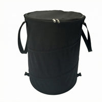 Foldable Trash Bin Cylindrical Outdoor Container