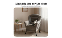 Comfortable Highrear Bean Bag Chair Reclining Design Lounge Seating Full physique Support Indoor Furniture Modern aesthetic for Students, Families, Dorm Room, Bedroom, Lounging, perusing corner