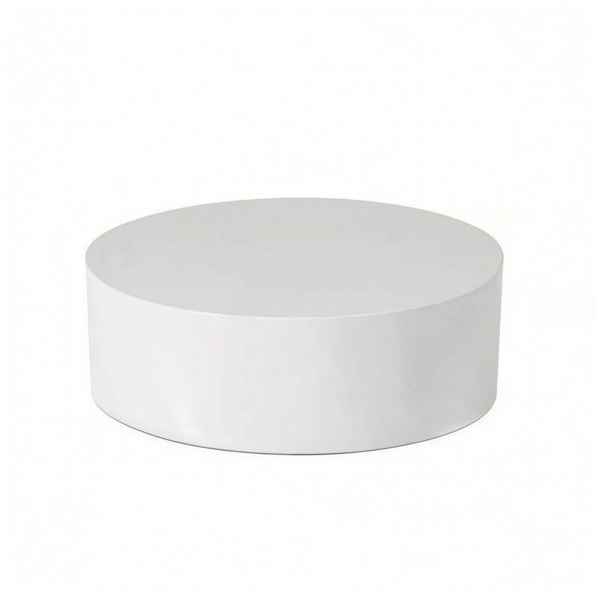 Painted Round Cylinder Display Riser Slim Display Pedestal Long-Lasting Round Riser Matte for Shop Storefronts, Livestream Setups