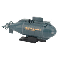 Submarine Toy with LED Light Rechargeable Wireless Control Underwater Model Plastic Shell Suitable for Kids Bath Pool Entertainment
